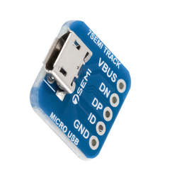 7Semi Micro USB Type-B Female Breakout Board -Electronic Modules - Breakout Boards - Robocraze



 
