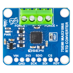 7Semi PT1000 RTD 2-Wire Temperature Sensor Breakout Board with Amplifier MAX31865 -Electronic Modules -Breakout Boards -Robocraze