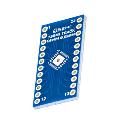 7Semi QFN24 0.5mm & 0.65mm PCB Breakout Adapter - Breakout Adapter - Robocraze