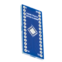 7Semi QFN28 Breakout Board Adapter PCB - Electronic Modules - Breakout Boards - Robocraze