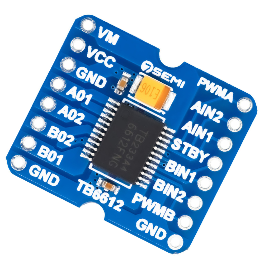 7Semi TB6612FNG Motor Driver Breakout Board - Electronic Modules - Breakout Boards - Robocraze