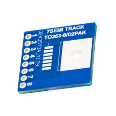 7Semi TO-263-8 D2PAK Breakout Board Adapter PCB -Electronic Modules - Breakout Boards - Robocraze