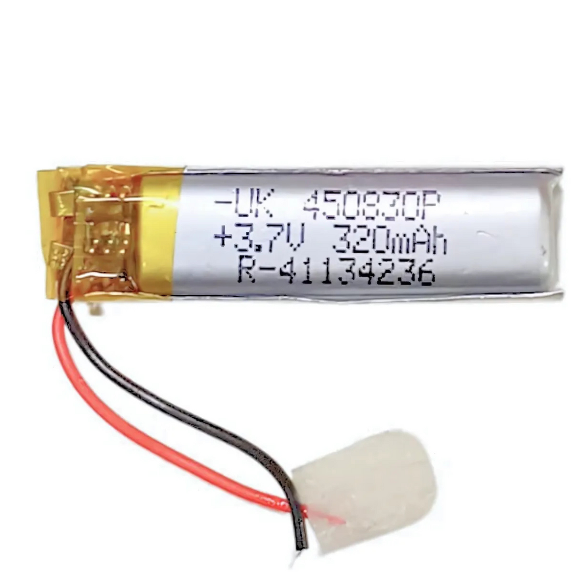 Witty Fox 320mah Rechargeable 3.7v LiPo Battery -Lithium Polymer Battery for Drone -Robocraze