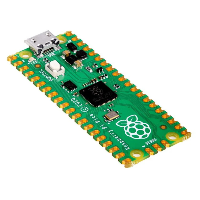 Raspberry Pi Pico – Compact and efficient Raspberry Pi Board for microcontroller projects. -Robocraze
