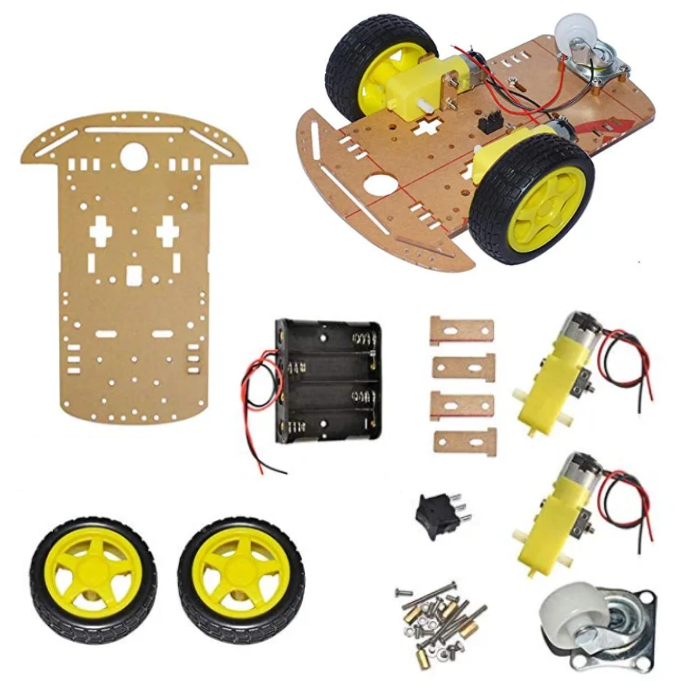 2WD Smart DIY Robot Car Plastic Chassis Kit-picture-22