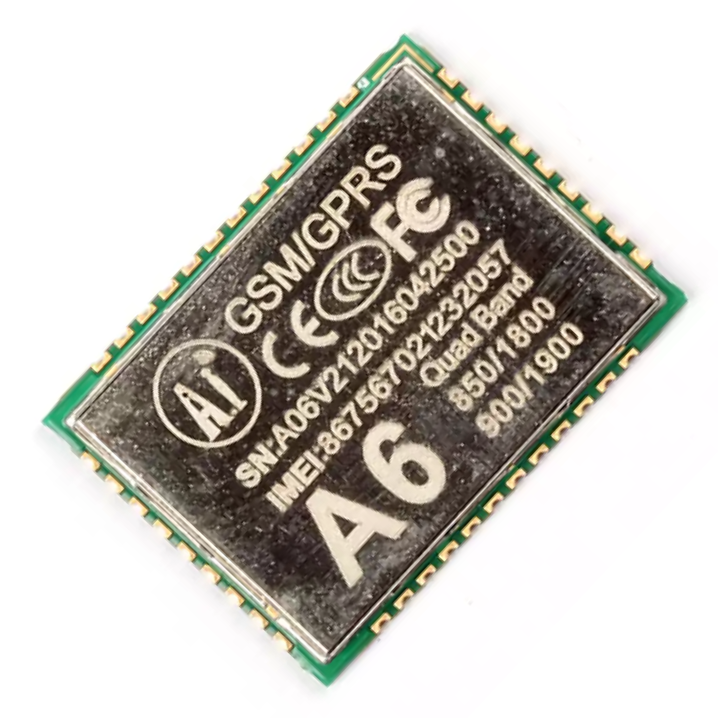 A6 GSM GPRS Module for SMS, Voice & Data Communication -IoT & Wireless -GSM/GPS/GPRS -Robocraze