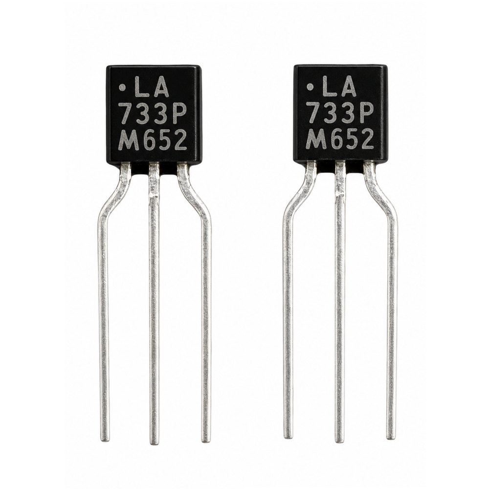 A733P PNP Bipolar Junction Transistor -Pack of 5 -Electronic Components -Transistors -Robocraze