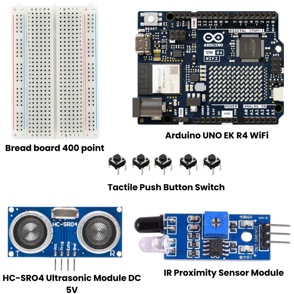 Arduino Ek Innovation Kit -Arduino -Arduino Official Kits -Robocraze