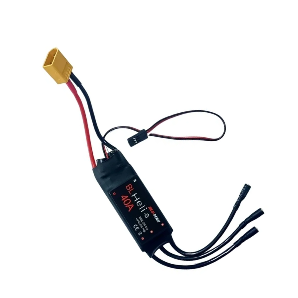 BLS-MAX BLHeli-S 40A ESC with XT60 -Drone Parts -ESC -Robocraze