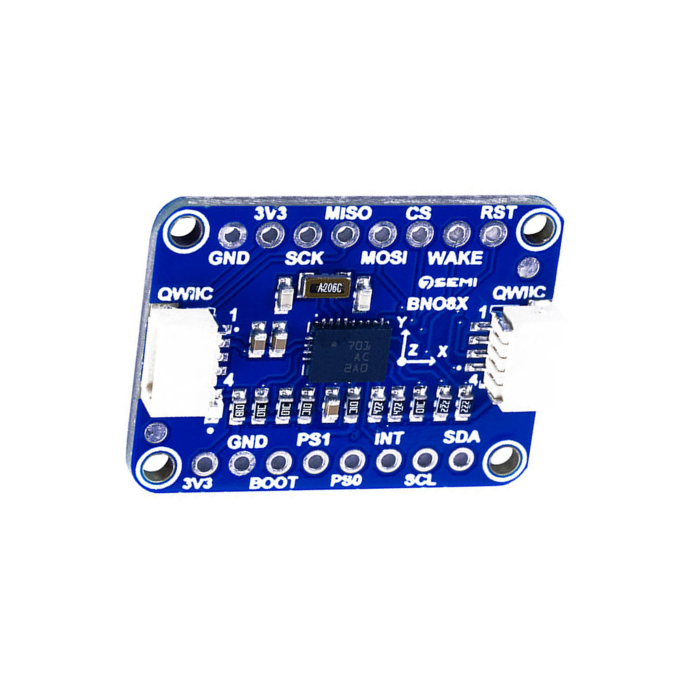 BNO086 9-DOF VR IMU Orientation Qwiic Fusion Breakout -7Semi -Electronic Modules -Breakout Board -Robobcraze