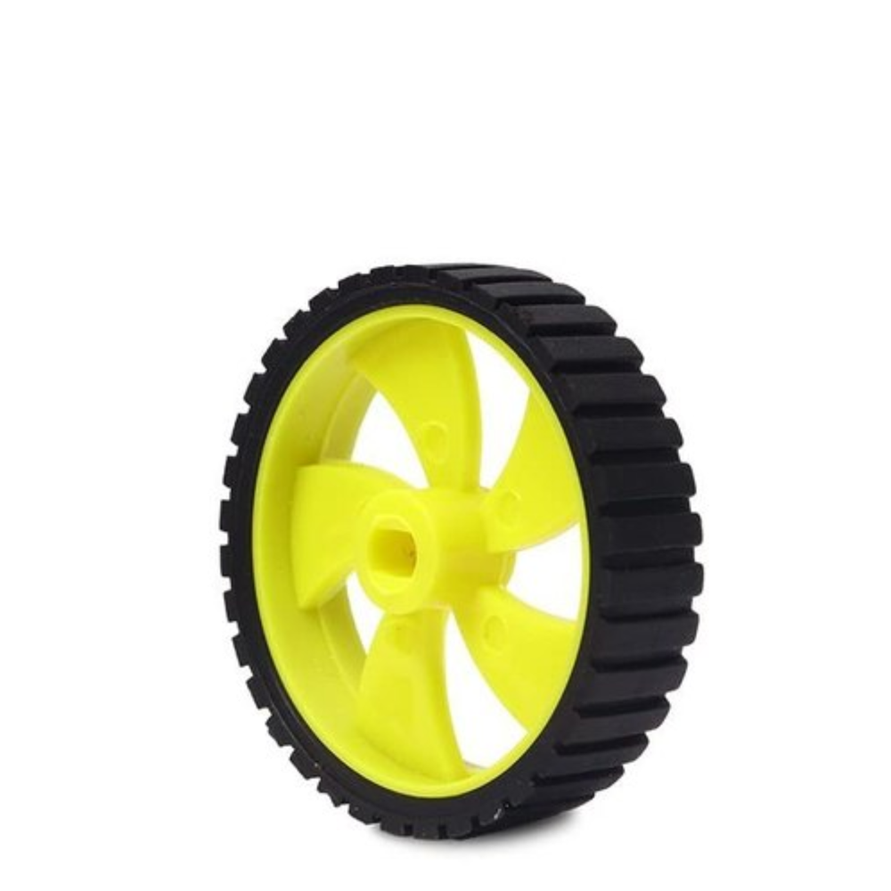BO Motor Compatible Toy Car Wheel -Basic Components -BO Wheels -Robocraze