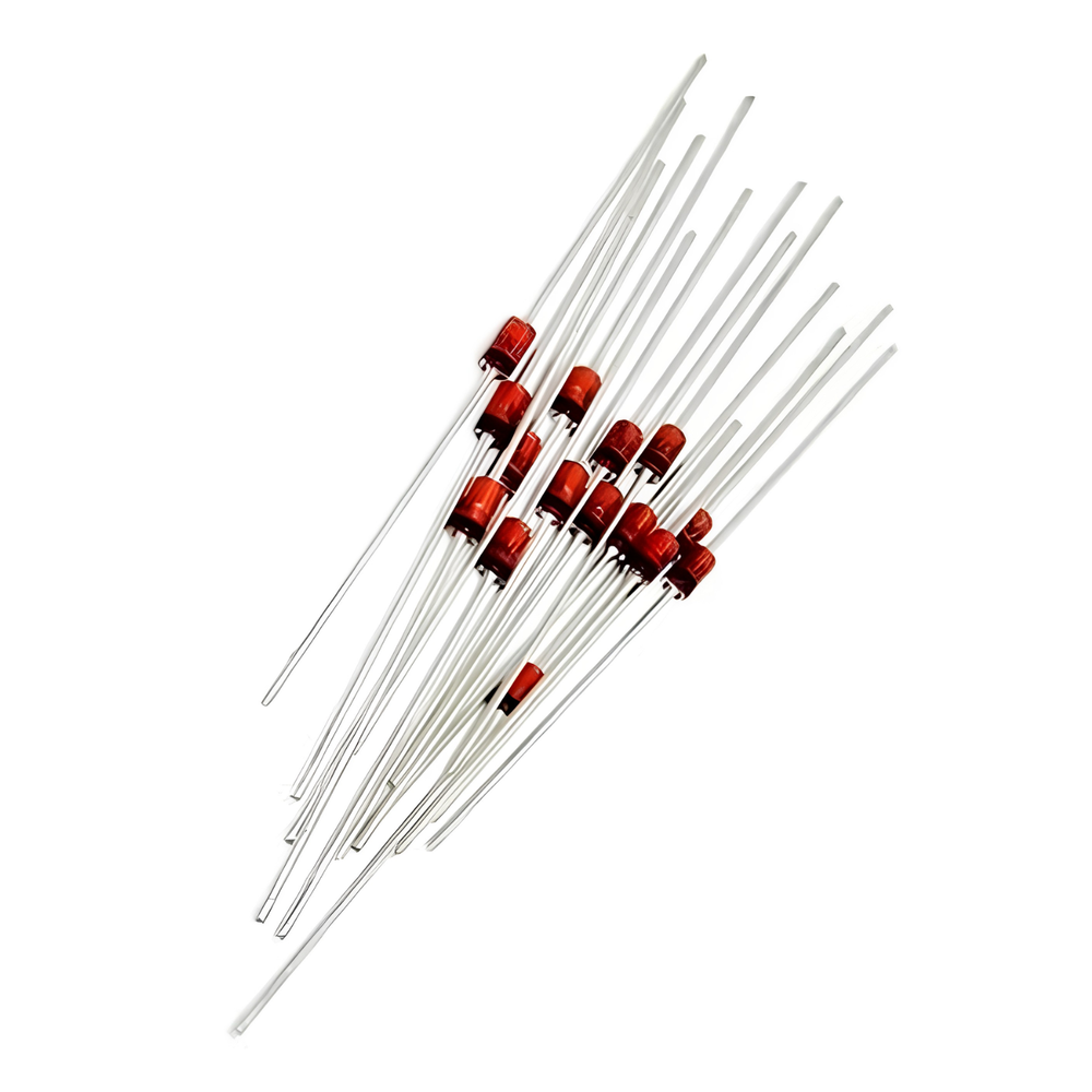 BZX55C10V 10V 1/2W Zener Diode for Voltage Regulation (Pack of 10) -Electronic Components -Basic Components -Diodes -Robocraze