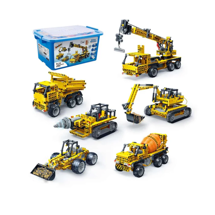 BanBao 6 in 1 Infrared Remote Control Building Blocks - Stem Robotic Kit for Kids -STEM Kits -Robotic Kits -Robocraze