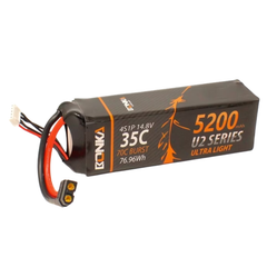 Bonka 5200mAh 14.8V 35C Lithium Polymer Battery for RC Models -Batteries & Power Supply -LiPo Battery -Robocraze