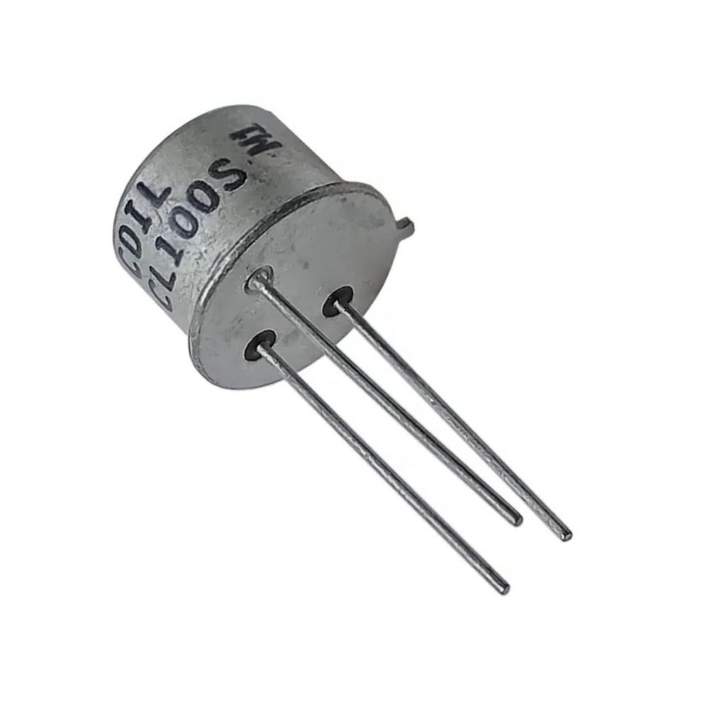 CDIL CL100 NPN Silicon Planer Metal Can Transistor -Electronic Components -Basic Components -Transistors -Robocraze