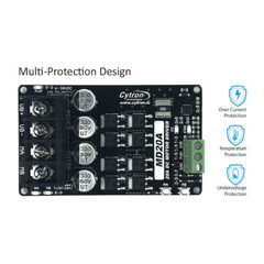 Cytron 20Amp 6V-30V DC Motor Driver -Motors & Mechanical -Motor Drivers -Robocraze