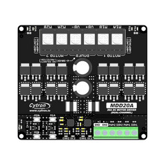 Cytron 20Amp 6V-30V Dual Channel DC Motor Driver -Motors & Mechanical -Motor Drivers -Robocraze