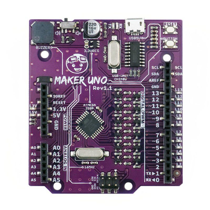 Cytron Maker UNO Microcontroller Board for Arduino Education -Arduino -Compatible with Arduino -Boards Compatible with Arduino -Robocraze