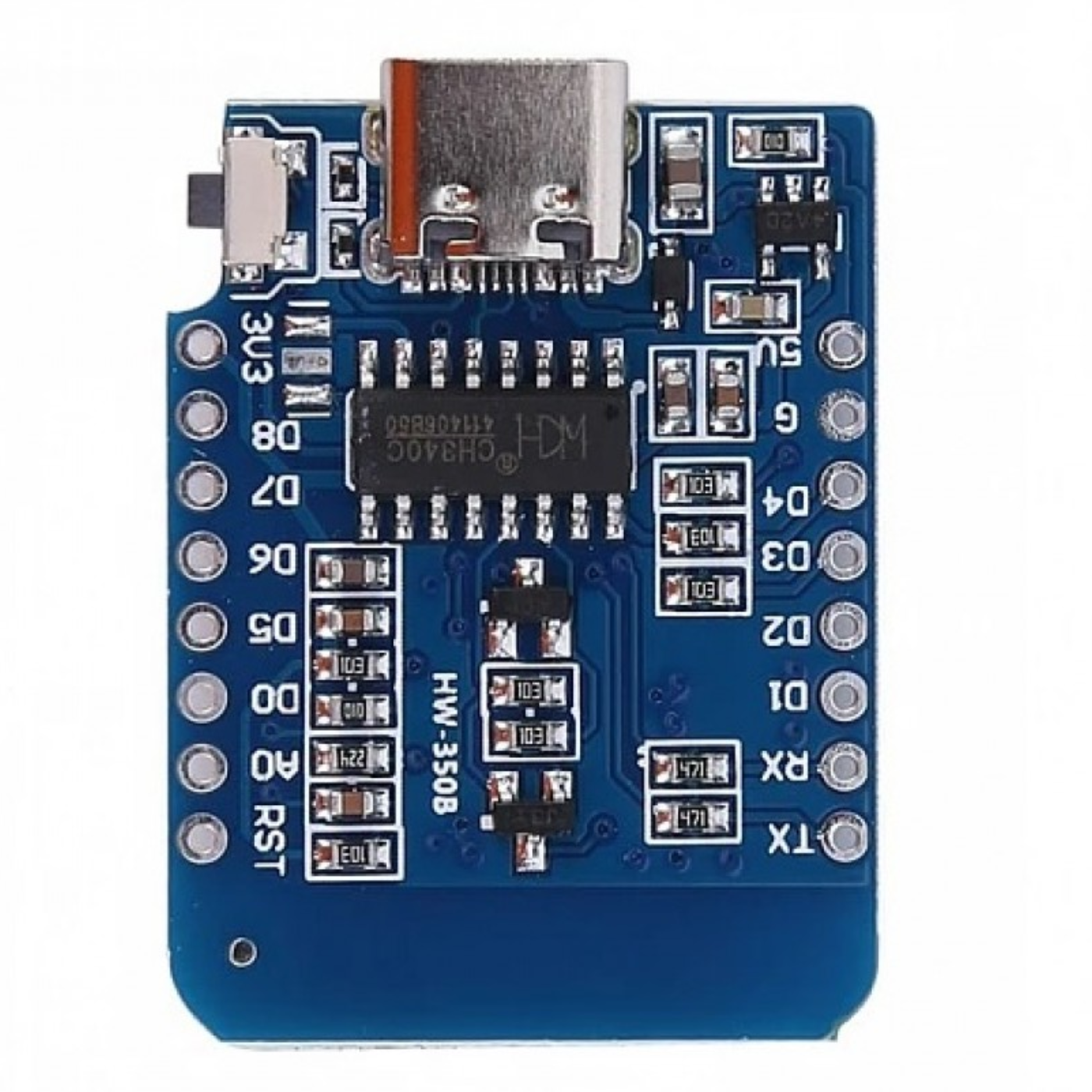 D1 Mini V2 ESP8266 NodeMCU WiFi Development Board with USB-C Interface -IOT & Wireless -ESP Module -Robocraze