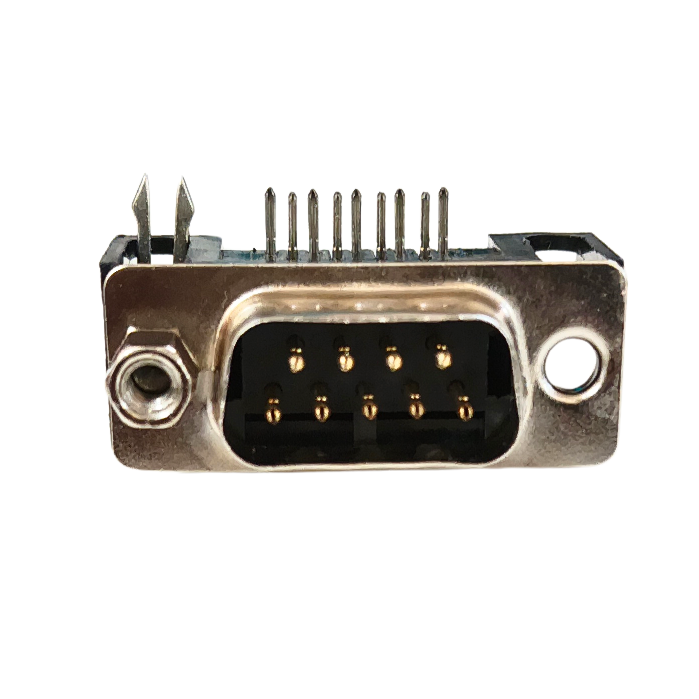 DB9 Male Right Angle Connector – Right-angle DB9 male connector for PCB. Electronic Components - Robocraze