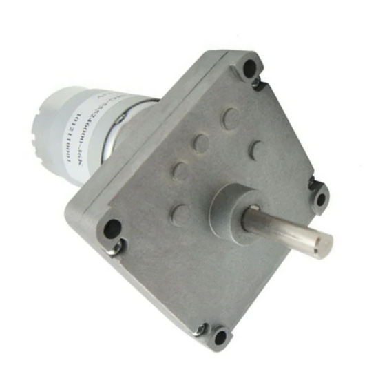 DC Rectangle Gear motor 12V 300 RPM with ​High Torque -Motors & Mechanical -Rectangle Geared Motor -Robocraze