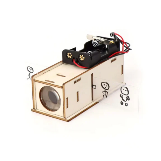 DIY Science Experiment Slide Projector STEM Kit for Kids -STEM toy for kids -Robocraze
