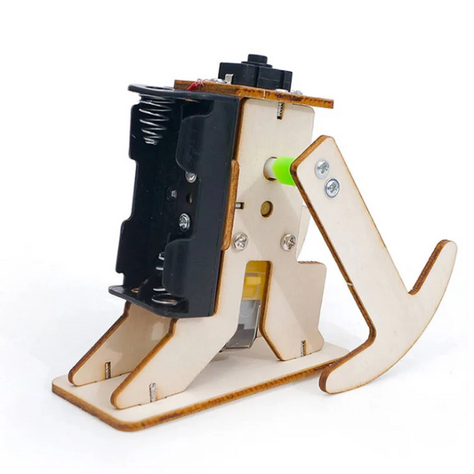 DIY Wooden Toy Walking Robot Experimental Stem Kits for Kids -STEM toy for kids -Robocraze