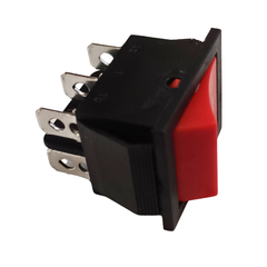 DPDT ON-OFF-ON Rocker Switch – Heavy-duty switch for AC control - Mini Switch - Electronic Components -Robocraze