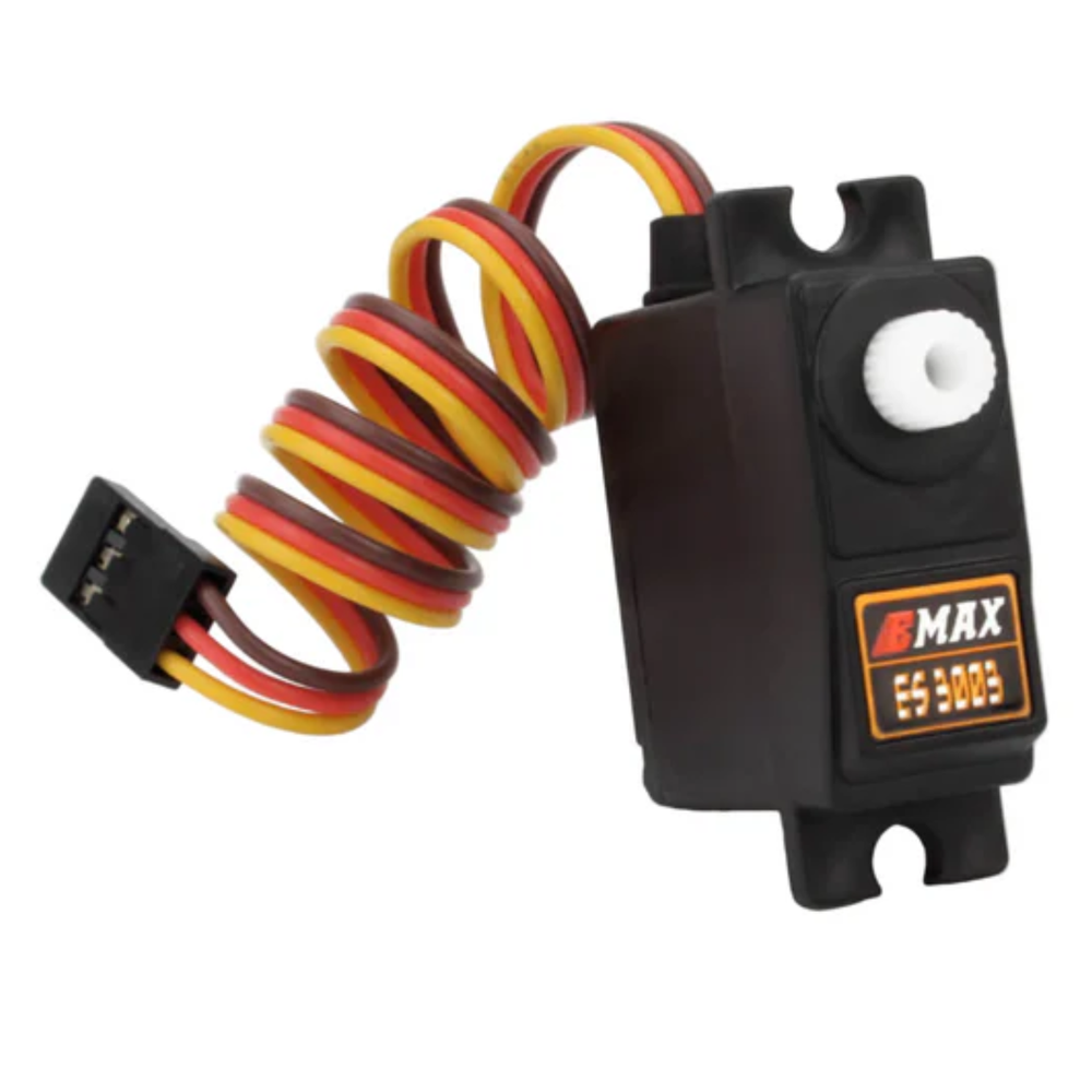 EMAX ES3003 17g 23T Plastic Gear Analog Servo for RC Airplane -Motors & Mechanical -Servo Motors -Robocraze