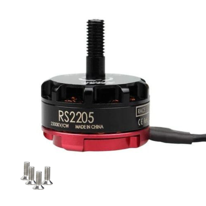 RS2205 2300KV Brushless DC Drone Motor for FPV Aircraft Models, RC Drones, and Quadcopters - DIY Drone Parts - Robocraze