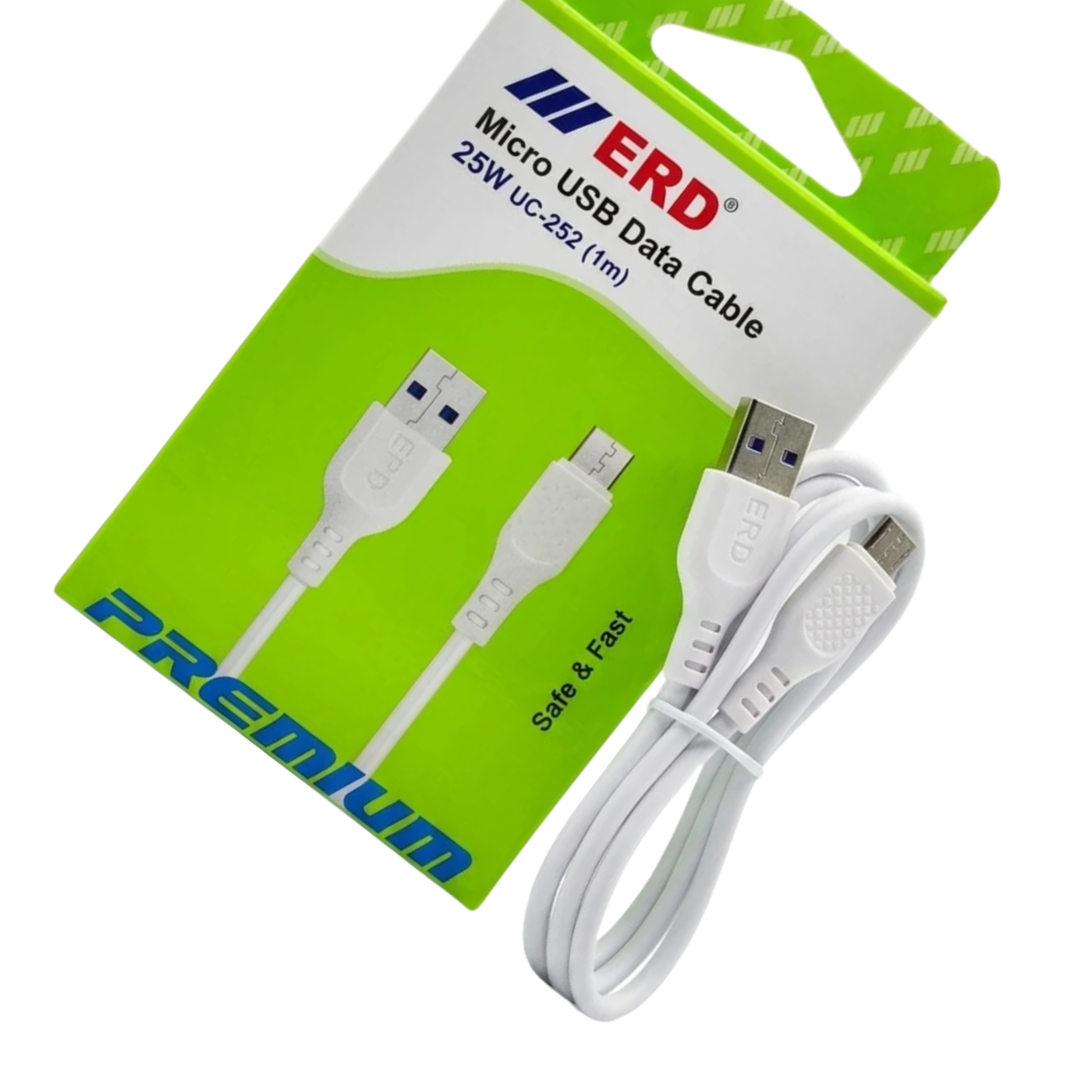 ERD UC-252 Micro USB Data & Charging Cable 1 Meter - Robocraze