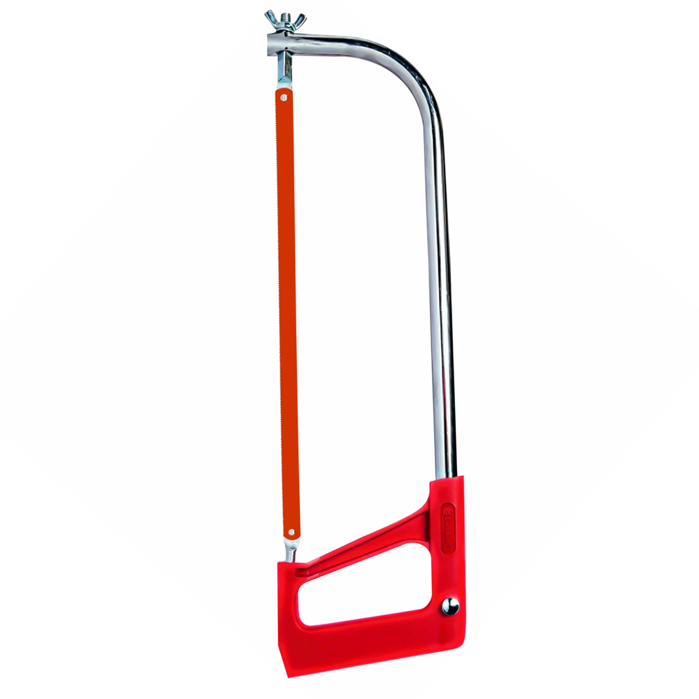 Eastman E-2264 12inch Professional Hacksaw Frame Red Handle -Tools & Instruments -Hand Tools -Robocraze