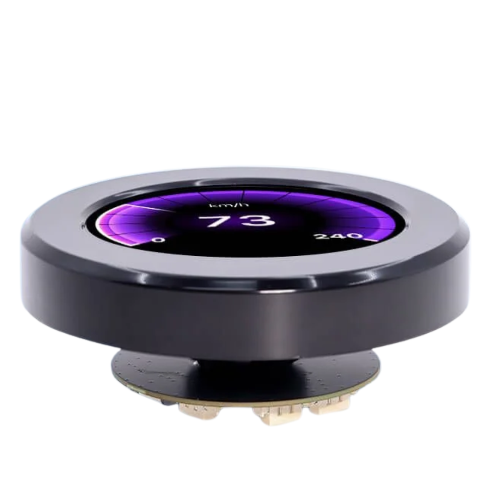 Elecrow CrowPanel Rotary Screen 2.1inch ESP32 HMI Display 480*480 Round Touch Knob -Display Modules -HMI Displays -Robocraze