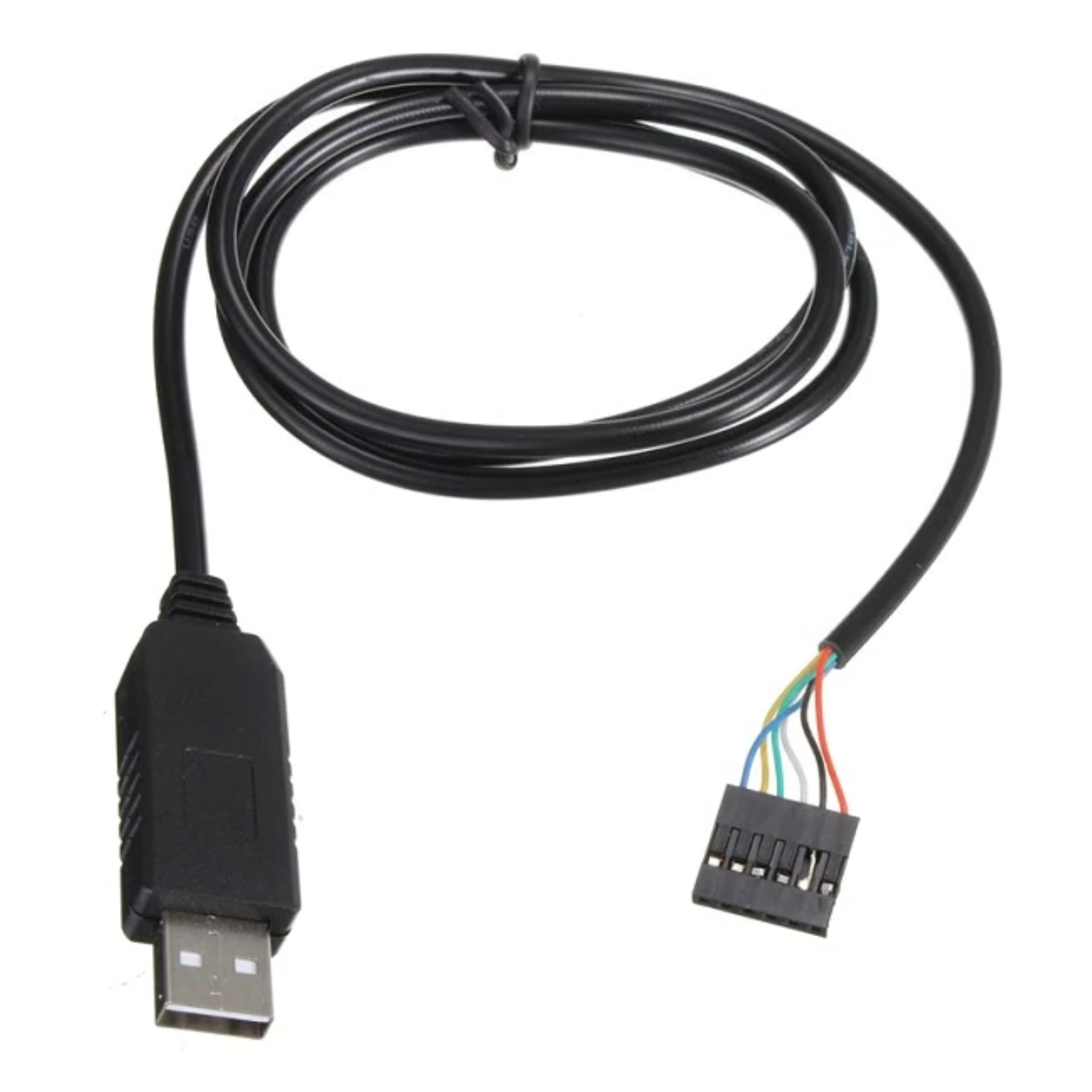 FT232RL FTDI USB to TTL UART Serial Adapter Cable for Arduino (6-Pin) -Cables -USB Cable -Robocraze