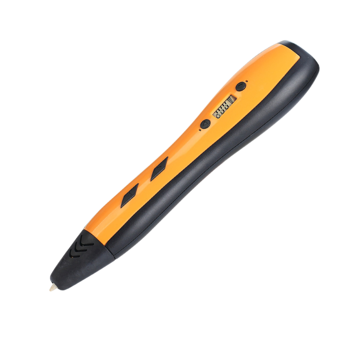 Goofoo RP700C 3D Printing Pen Orange Colour -3D Printers/Pens -3D Pens -Robocraze