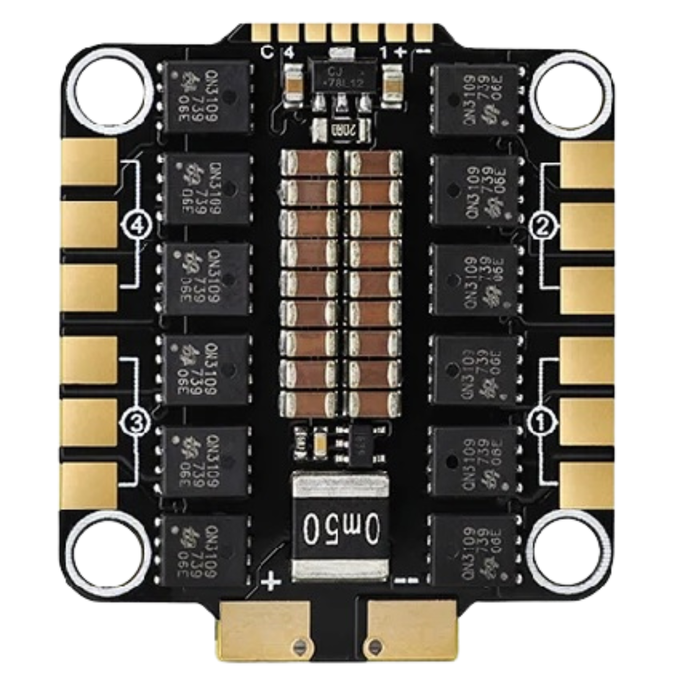 HGLRC SPECTER F460 Electronic Stack with 4-in-1 ESC -Drones/UAV -Controllers -Robocraze