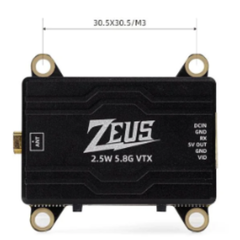 HGLRC ZEUS VTX 2.5W -Drone Accessories -Robocraze