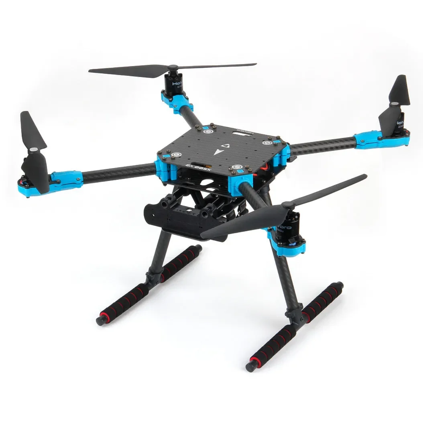 Holybro X500 V2 ARF Lightweight Carbon Fiber Quadcopter Frame Kit -Drone Parts -Drone Frames -Robocraze