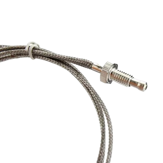 K Type Thermocouple Probe Temperature Sensor 6mm Thread 1M 3.3Ft - Robocraze