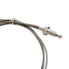 K Type Thermocouple Probe Temperature Sensor 6mm Thread 1M 3.3Ft - Robocraze