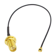 Mini PCI U. FL to SMA Female Pigtail Cable – 10cm IPX to SMA Extension -IoT & Wireless -GSM/GPS/GPRS -Robocraze