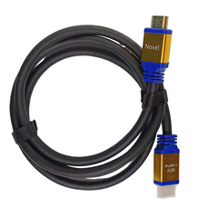 NOVEL 4K+8K Ultra HD HDMI Cable, 1.5m Length – Premium High-Speed with Metal Connectors -Cables -HDMI -Robocraze