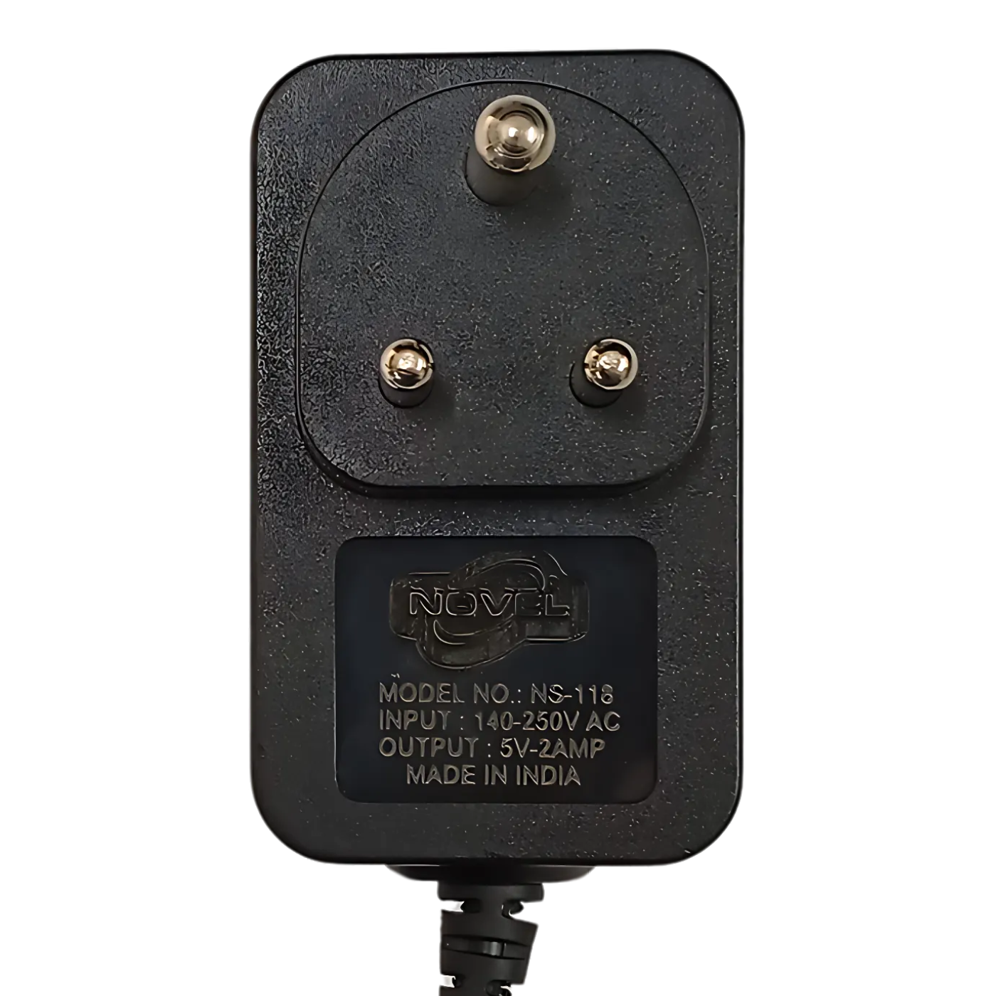 NOVEL 5V 2A Single Jack Adapter – Compact power adapter for DIY projects and electronics. -Power Adapter -Robocraze