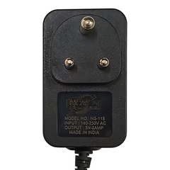 NOVEL 5V 2A Single Jack Adapter – Compact power adapter for DIY projects and electronics. -Power Adapter -Robocraze