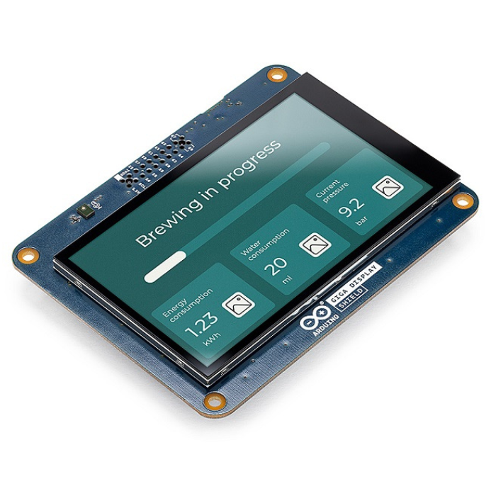 Official 3.97-inch Arduino GIGA Touchscreen Display Shield 480x800 -Compatible with Arduino -Arduino Shields -Robocraze