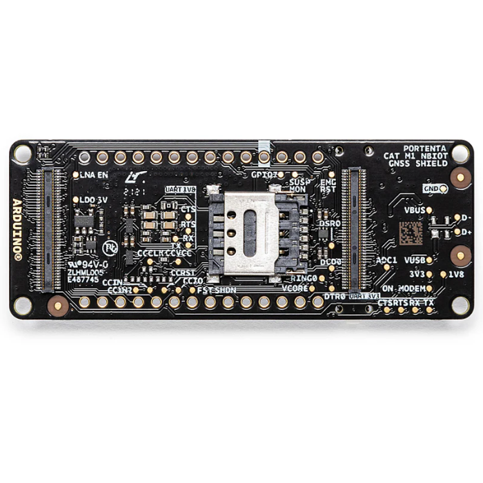 Official Arduino Portenta CAT.M1/NB IoT GNSS Shield -Arduino -Compatible with Arduino -Arduino Shields -Robocraze