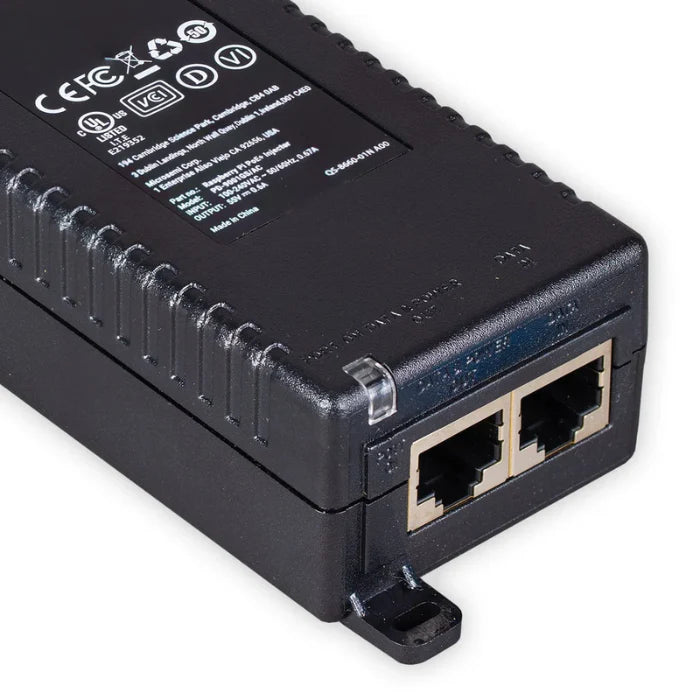 Official Raspberry Pi PoE+ Injector for Raspberry Pi Boards - Raspberry Pi Accessory - Robocraze