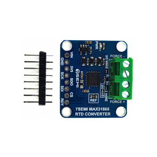 PT100 RTD 2-Wire Temperature Sensor Breakout Board with MAX31865 Amplifier -7Semi -Electronic Modules -Breakout Board -Robocraze