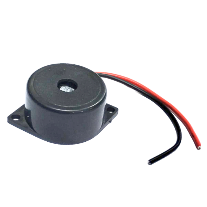 Piezo Buzzer (Big) 6-12V – Large piezo buzzer for alarms & alerts. -Electronic Components - Robocraze