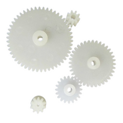 Plastic Gears (5 Types) - Robocraze